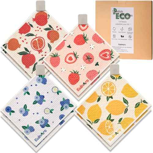 Swedish Dishcloths for Kitchen (8 Count)