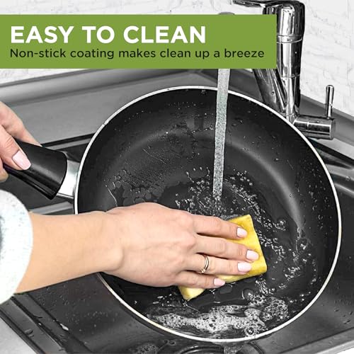 Easy Clean Ceramic Nonstick Cookware Set