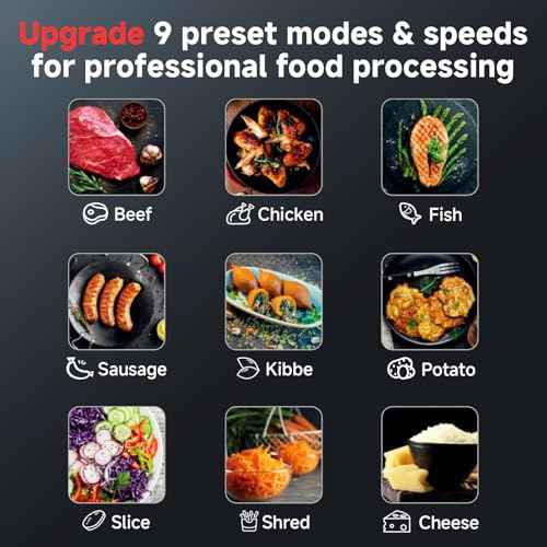 Multifunctional Digital Meat Grinder Electric 3000W Max