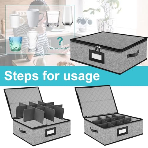 5 PACK China Storage Containers (5 Count)