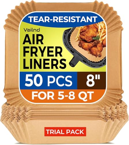 Air Fryer Paper Liners (50 Count)