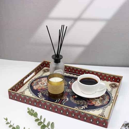 Plastic Serving Tray for Ottoman