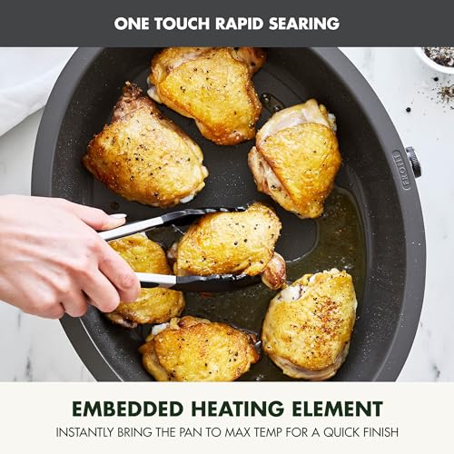 Elite 5.5QT Electric Oval Skillet