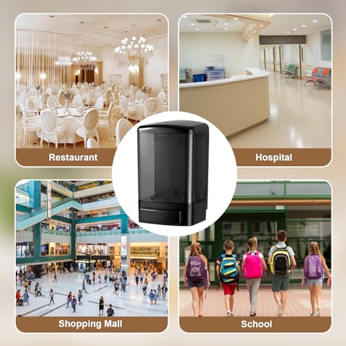 6 Pcs Wall Mounted Soap Dispenser (6 Count)