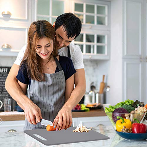 Plastic Utility Cutting Board with Handles