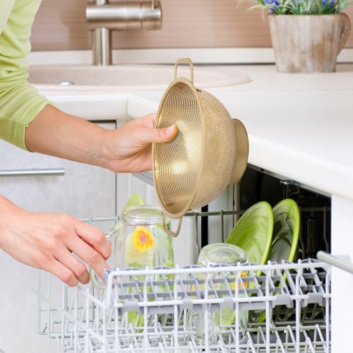 2PCS Gold Strainer for Kitchen