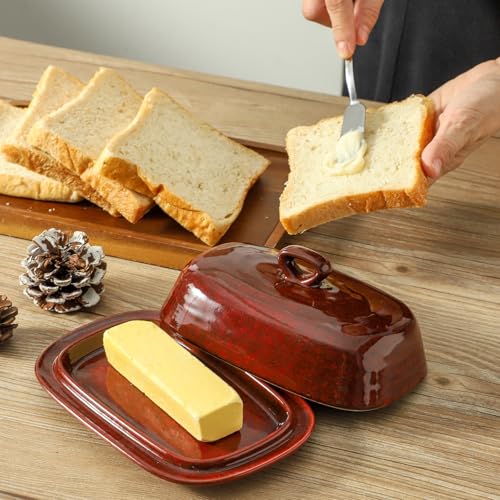 Butter Dish with Lid for Countertop