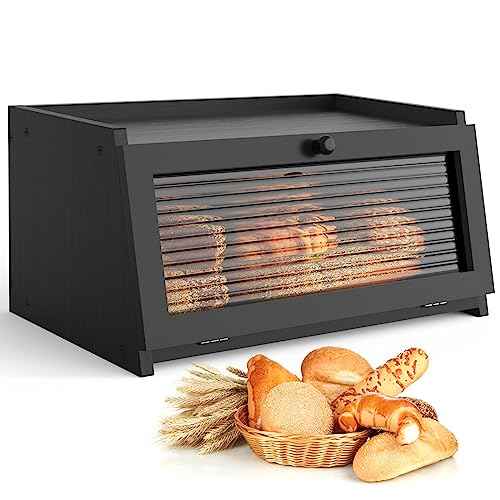 Bread Box for Kitchen Countertop