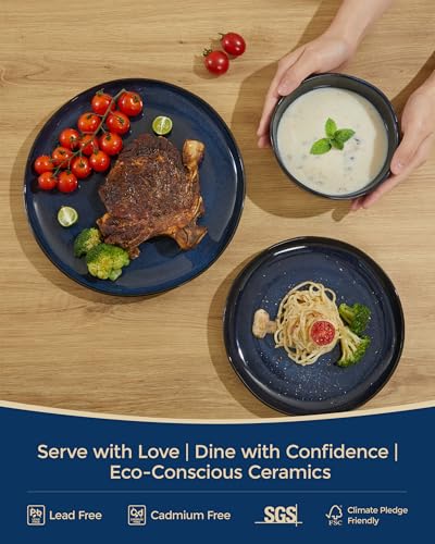 Stoneware Dinnerware Sets for 8