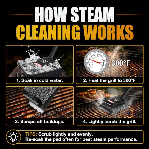 Grill Brush Bristle Free