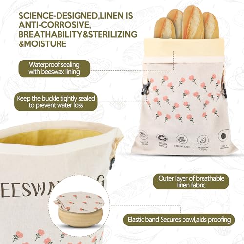 2 Pack Beeswax Bread Bag (2 Count)