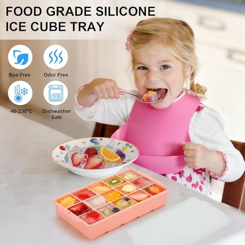 Silicone Ice Cube Tray (2 Count)