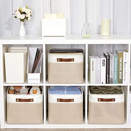 Fabric Storage Bins for Laundry (4 Count)