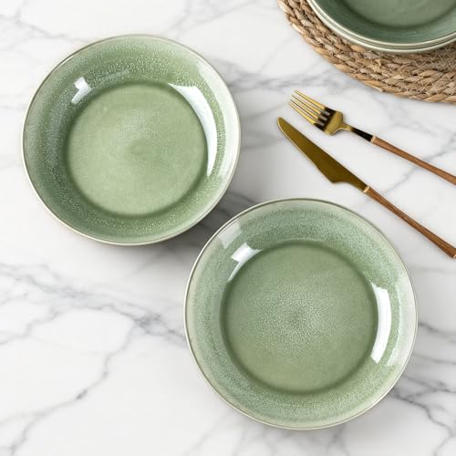 8.5’’ Ceramic Pasta Bowls Set of 4 (4 Count)