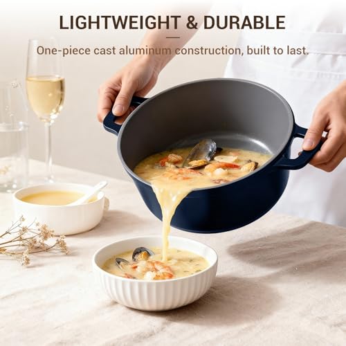 4.5 Qt Non Stick Soup Pot with Lid