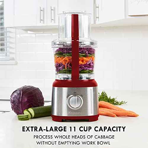 Kenmore 11 Cup Food Processor and Vegetable Chopper with Reversible Slicing