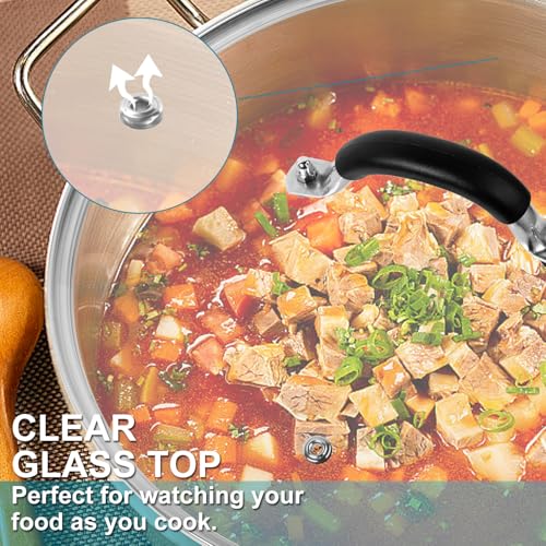 10.25 Inch Tempered Glass Lid for Lodge Skillets