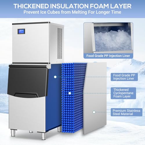 Commercial Ice Maker Machine 150Lbs (36 Count)