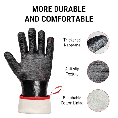 932°F Heat Resistant BBQ Gloves (2 Count)