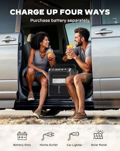 Battery Powered Ice Maker with 4