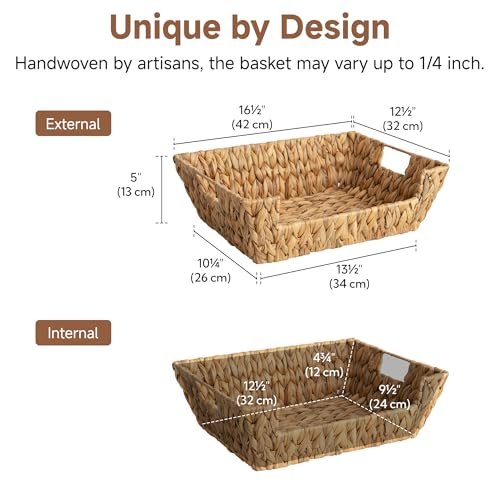 Pantry Baskets for Organizing (2 Count)