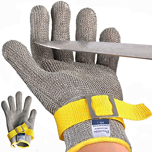 Comfortable ANSI A9 Cut Resistant Glove Food Grade (2 Count)