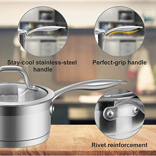 Stainless Steel Sauce Pan with Lid