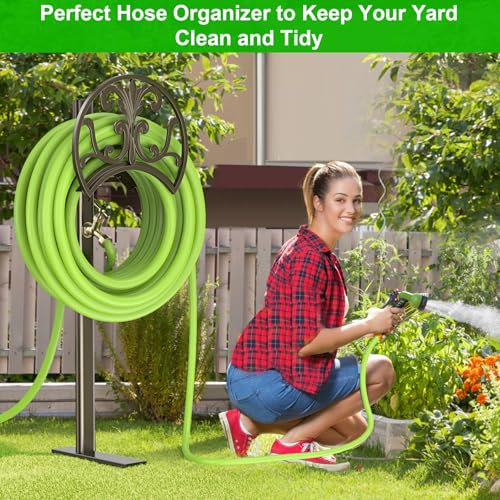 Hose Stand with Brass Faucet
