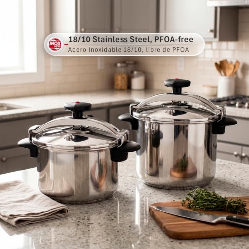 Star 12.7 Quart Stainless Steel Pressure Cooker
