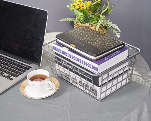 Wire Kitchen Storage Basket 4 Packs