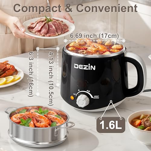 Hot Pot Electric with Steamer