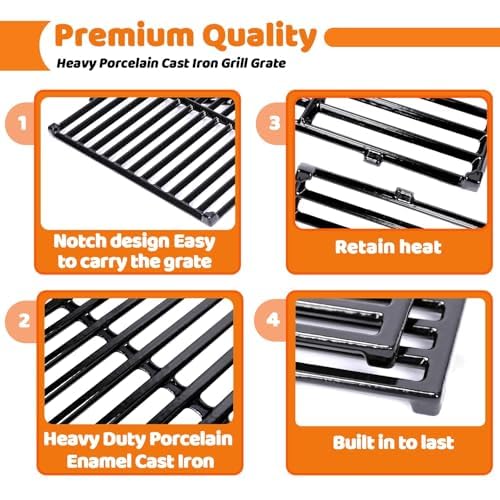 7638 Grill Grates for Weber Spirit E (2 Count)