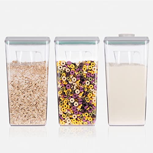 Airtight Pop Cereal Container (3 Count)