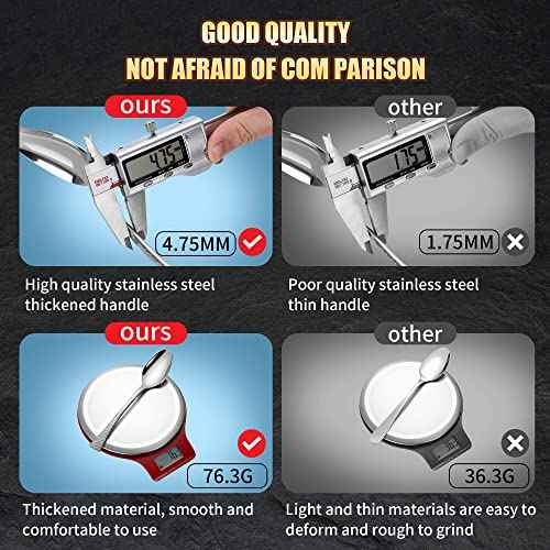 Hammered Silverware Set (30 Count)