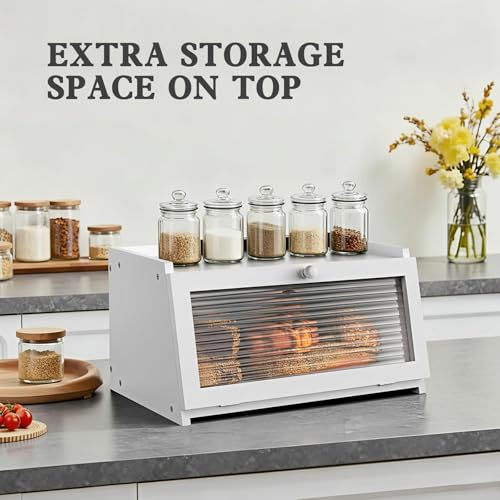 Bread Box for Kitchen Countertop