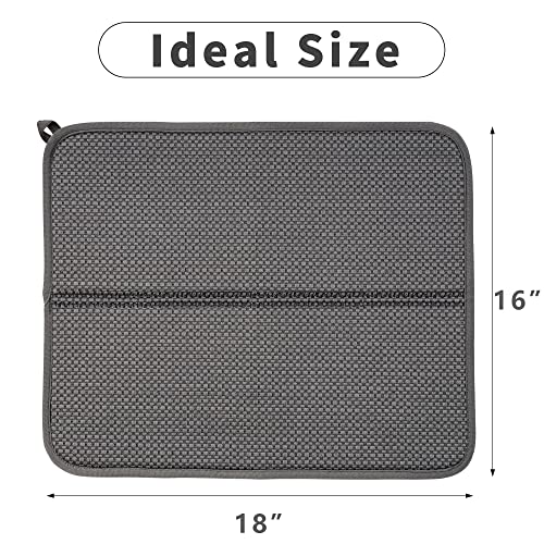 Dish Drying Mats 2 Pack (2 Count)