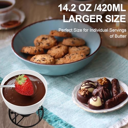 4Pcs 14.2oz Butter Warmers for Seafood