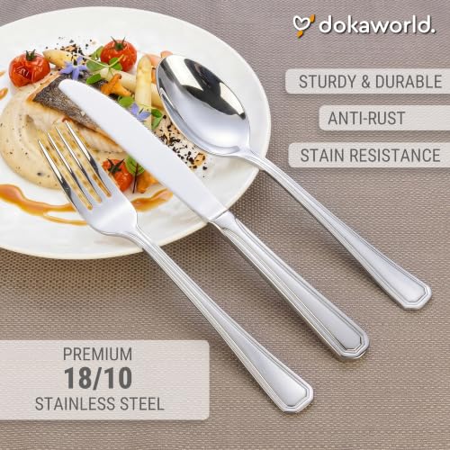 Stainless Steel Flatware (40 Count)