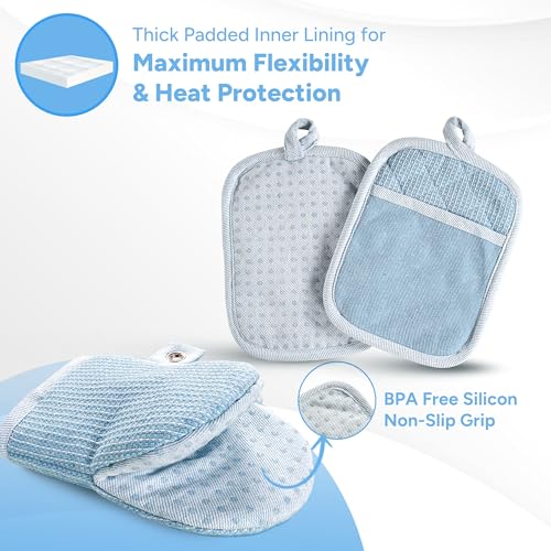 BBQ Gloves & Potholders Set (4 Count)