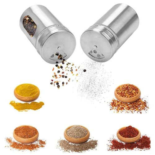 6 Pack Salt and Pepper Shakers (6 Count)