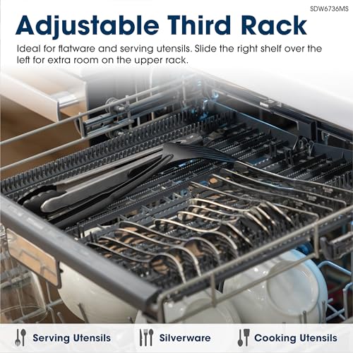 SDW6736MS 24 inch Stainless Steel Dishwasher