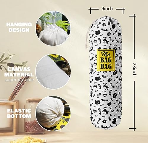 Grocery Bags Holder Organizer For Shopping Bags
