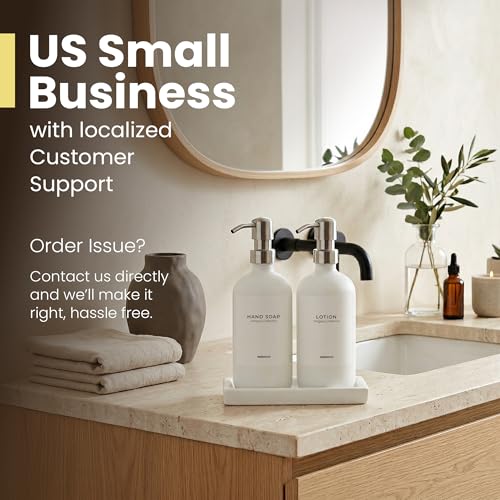 Bathroom Soap Dispenser Set (3 Count)