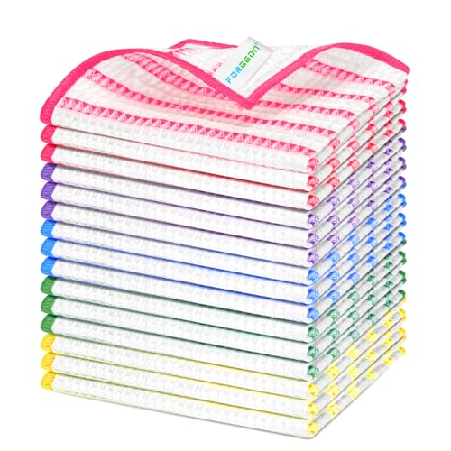 15Pcs Micro Wood Fiber Cleaning Cloths (15 Count)