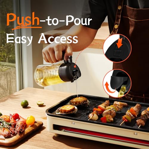 16oz 470ml Glass Olive Oil Sprayer for Cooking