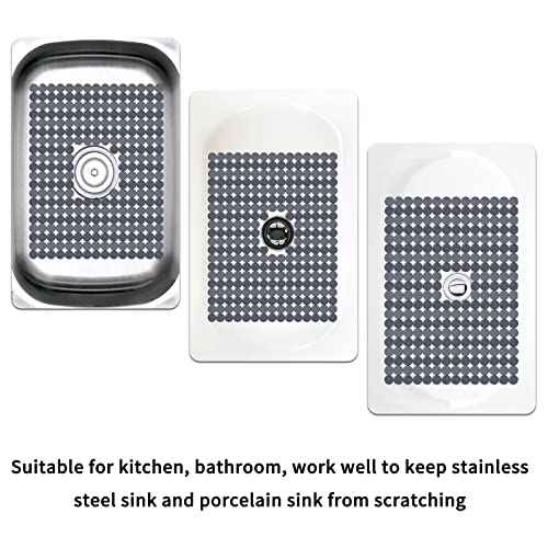 2Pack Kitchen Sink Mat for Stainless Steel