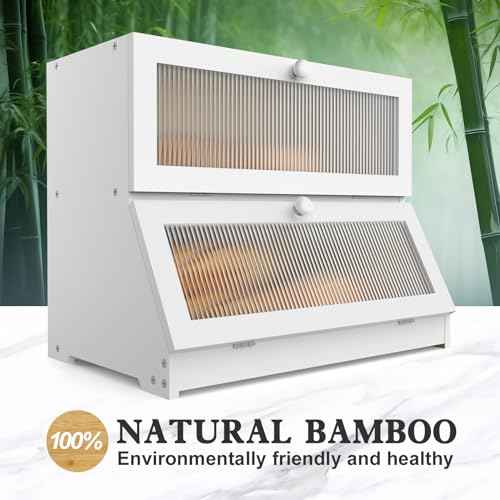 Bread Box for Kitchen Countertop
