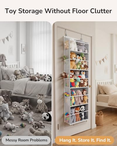 Stuffed Animal Organizer Over the Door