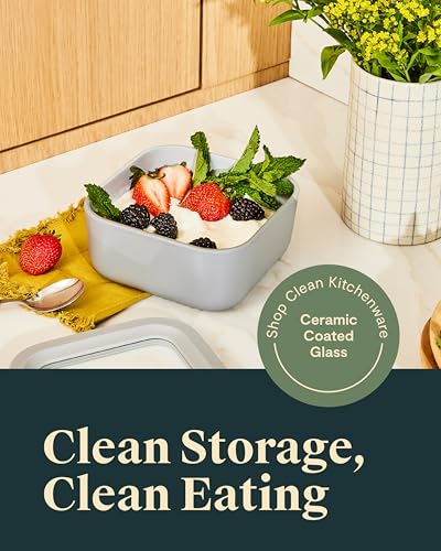2 Piece Glass Food Storage Set with Lids (2 Count)