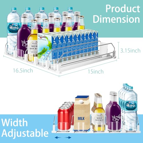 Drink Organizer for Fridge